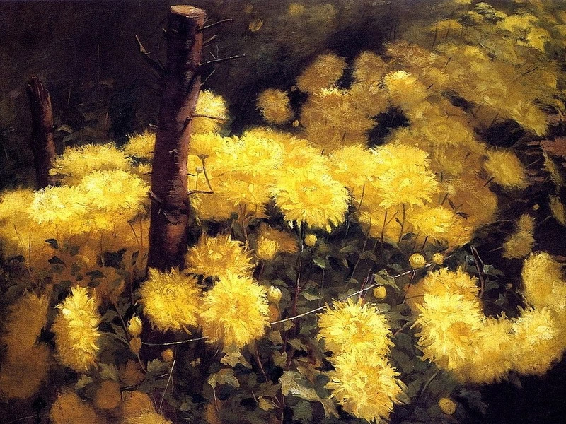 1861-								Fannie Eliza Duvall - Chrysanthemums, 1891